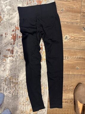 Ribbed Leggings with High Waist